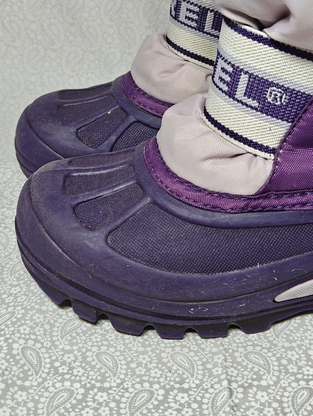 Sorel Youth Cub  Insulated Purple Lavender Winter Snow Boots Toddler Girl's 12